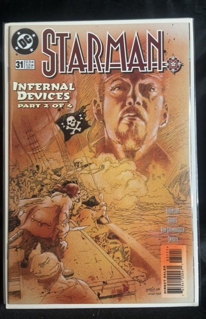 Starman #31 (DC Comics, 1997), raw, ungraded comic book — front cover