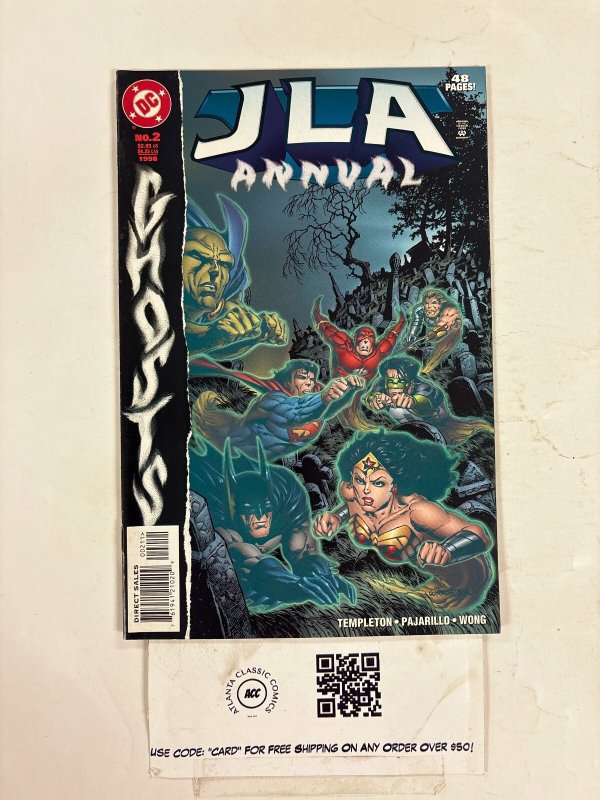 JLA Annual #2 (DC Comics), raw comic book in NM condition — front cover