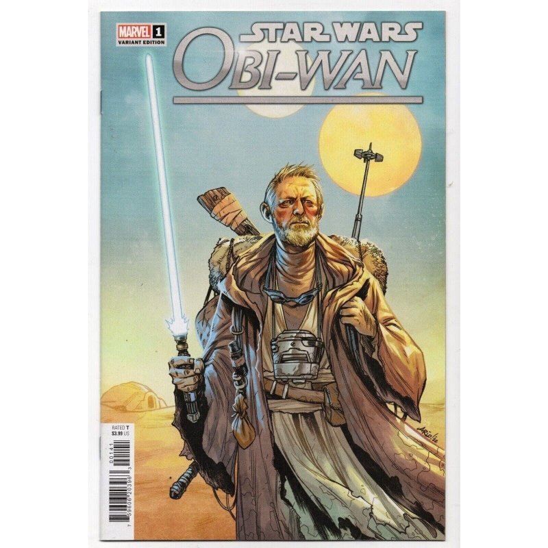 Star Wars: Obi-Wan Kenobi #1 (Marvel Comics, 2022), raw comic book in NM 9.4 condition — front cover
