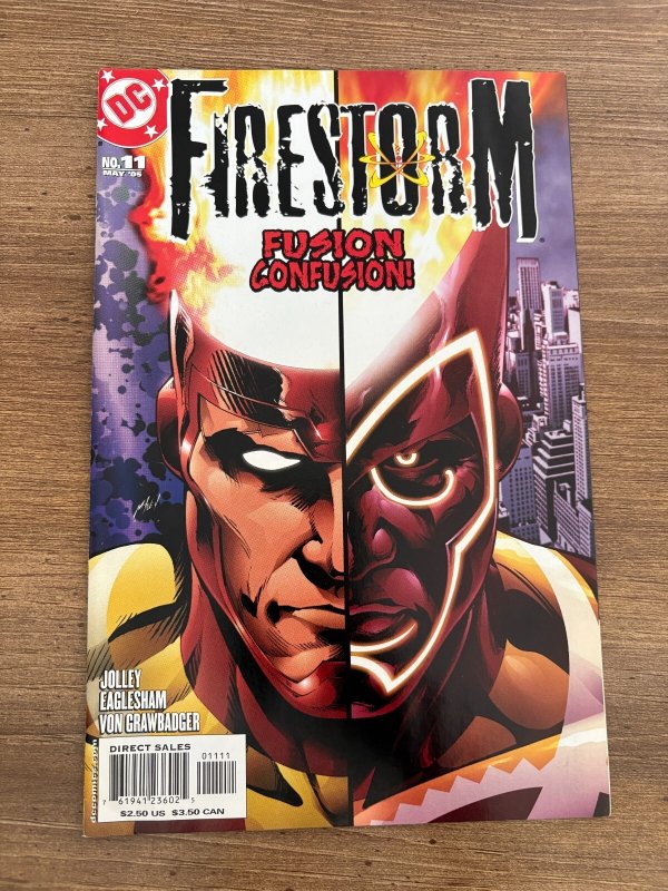 Firestorm #11 (DC Comics), raw comic book in NM condition — front cover