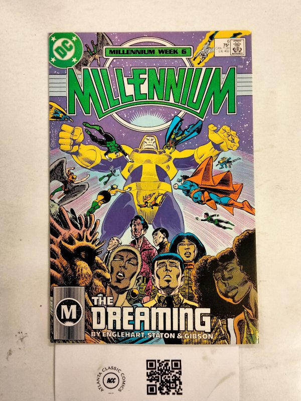 Millennium #6 (DC Comics, 1988), raw comic book in NM condition — front cover