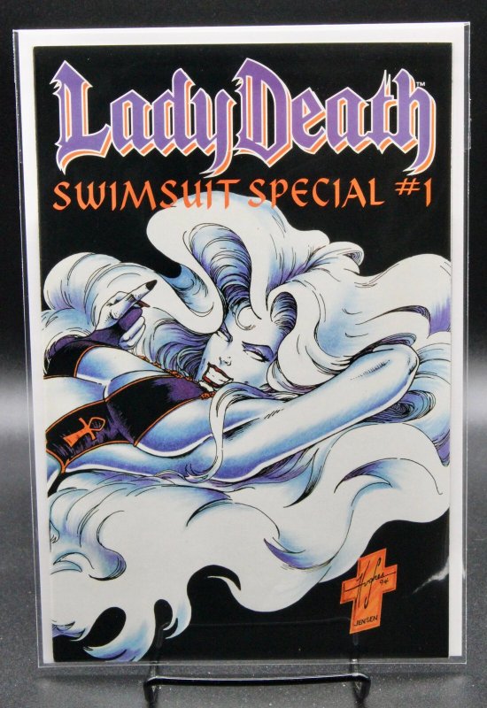 Lady Death: Swimsuit Special #1 (1994), raw, ungraded comic book — front cover