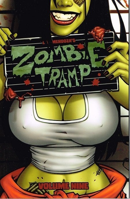 Zombie Tramp Vol.9 GN, raw, ungraded comic book — front cover