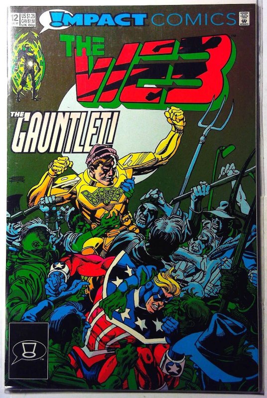 Web #12 (1992), raw, ungraded comic book — front cover