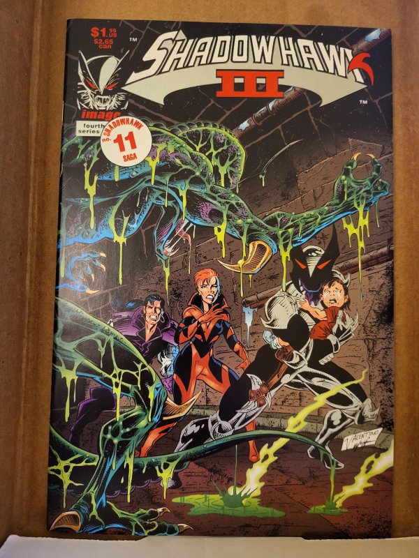 Shadowhawk III #4 (Image Comics, 1994), raw, ungraded comic book — front cover