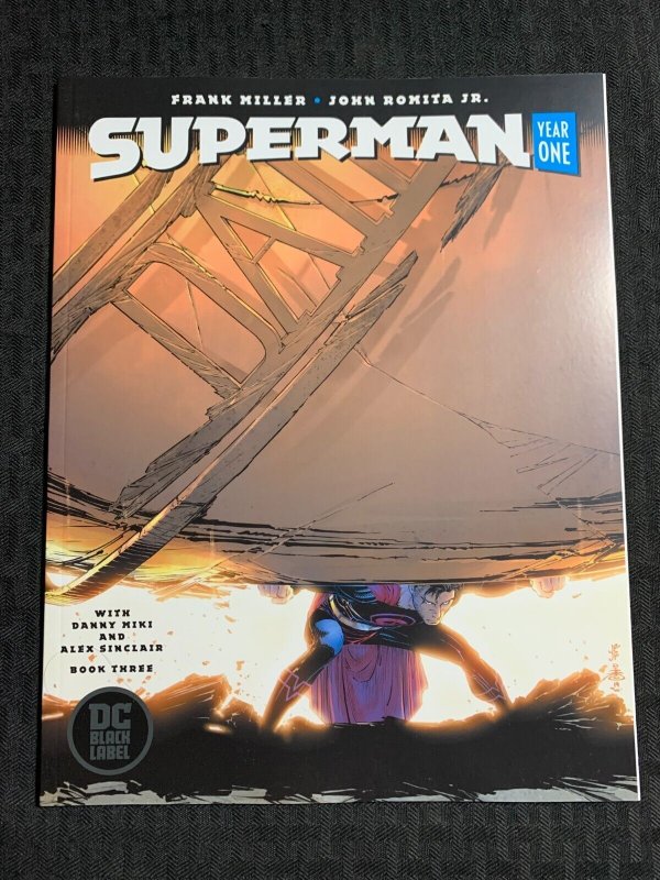 2019 Superman Year One #3 (DC Comics, 2019), raw comic book in VF 8.0 condition — front cover