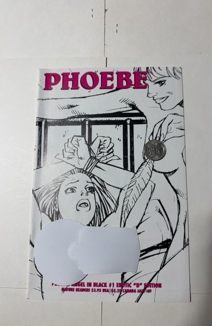 Phoebe: Angel in Black #1, raw comic book in NM condition — front cover