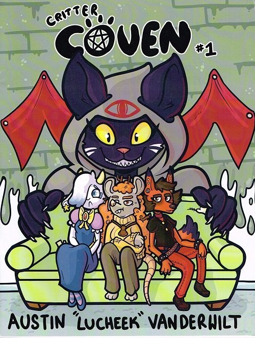 Critter Coven #1, raw, ungraded comic book — front cover