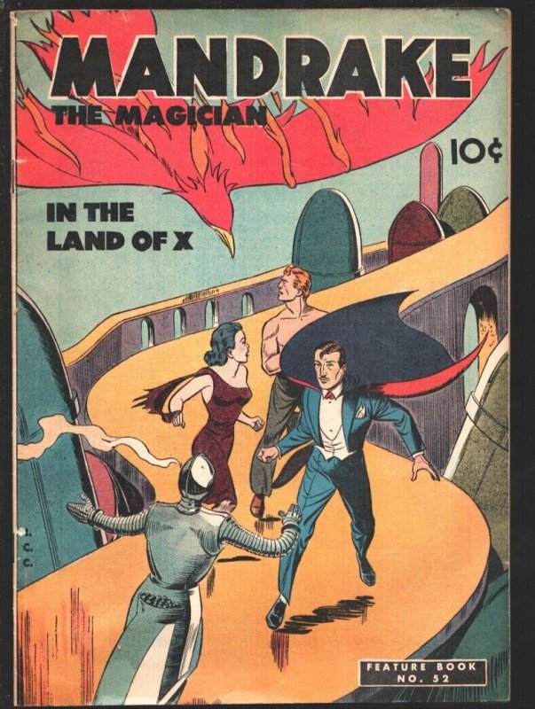 Feature Book #52 (1948), raw, ungraded comic book — front cover