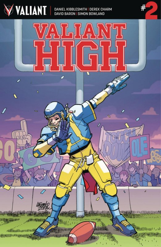 Valiant High #2 (Valiant Comics, 2018), raw, ungraded comic book — front cover