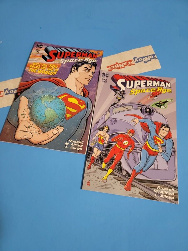 Superman Space Age First #1, raw comic book in NM condition — front cover