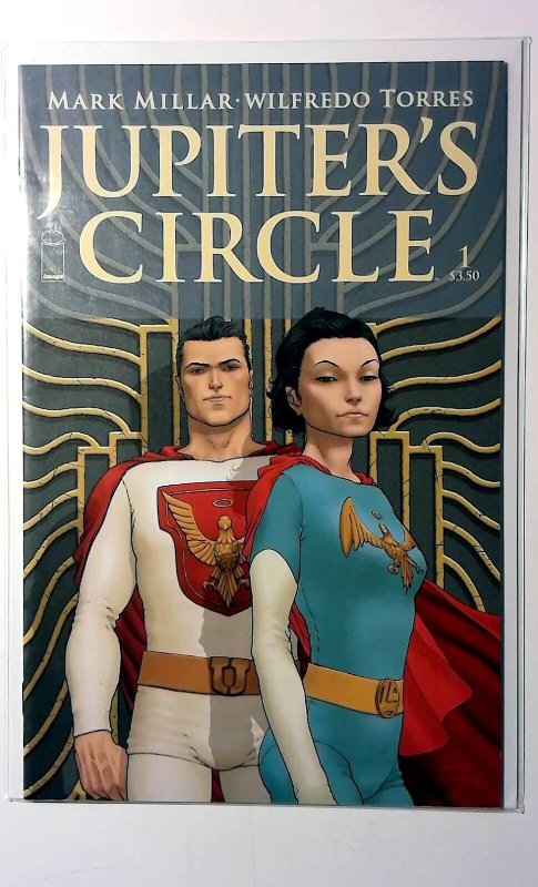 Jupiter's Circle #1 (Image Comics, 2015), raw, ungraded comic book — front cover
