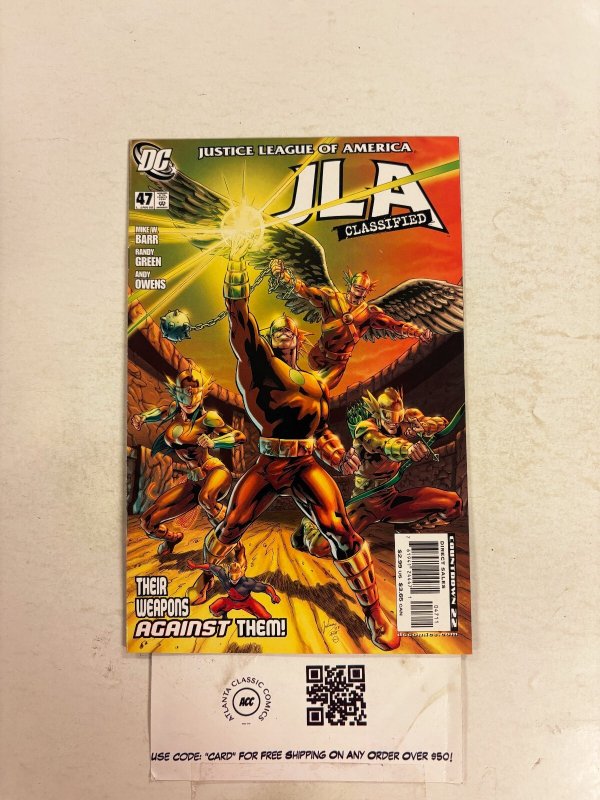JLA Classified #47 (DC Comics), raw comic book in NM condition — front cover