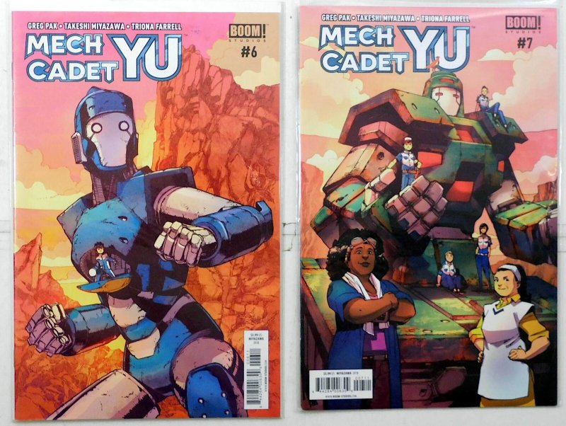 Mech Cadet Yu Lot of 2 #6, 7 (2018) Boom! Studios 1st Print Comic Books (Boom! Studios, 2018), raw, ungraded comic book — front cover
