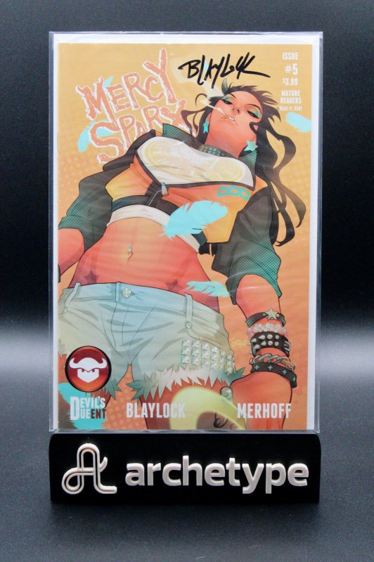 Mercy Sparx #5 (2014), raw, ungraded comic book — front cover