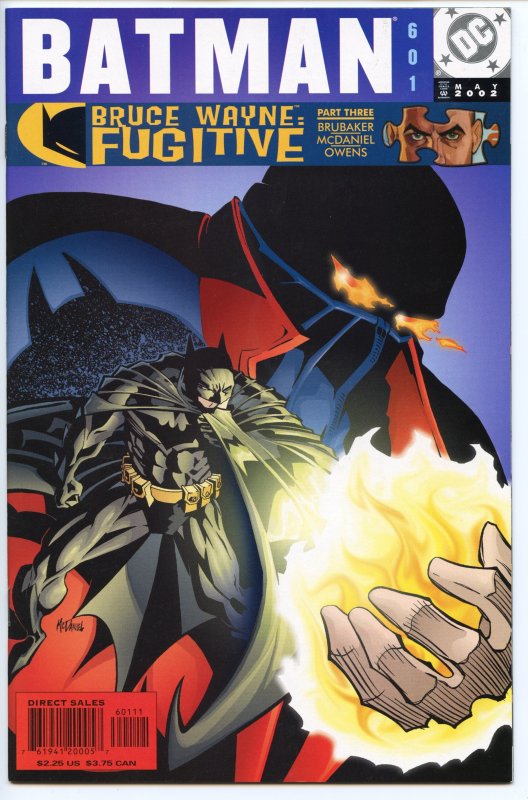 Batman #601-610 - Bruce Wayne: Fugitive, Hush, key Issues - DC - 2002/3 - NM (DC Comics), raw comic book in NM condition — front cover