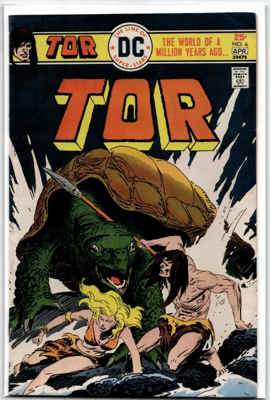 Tor #6 (Marvel Comics, 1976), raw, ungraded comic book — front cover
