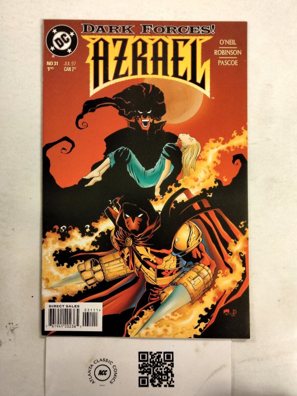 Azrael #31 (DC Comics), raw comic book in NM condition — front cover