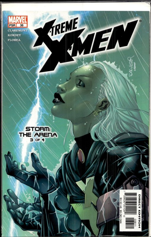 X-Treme X-Men #38 (2004), raw, ungraded comic book — front cover