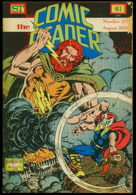 Comic Reader #171 (1979), raw, ungraded comic book — front cover