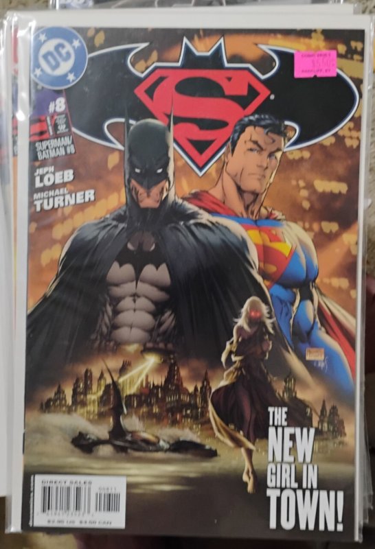 Superman / Batman #8 (DC Comics, 2004), raw, ungraded comic book — front cover
