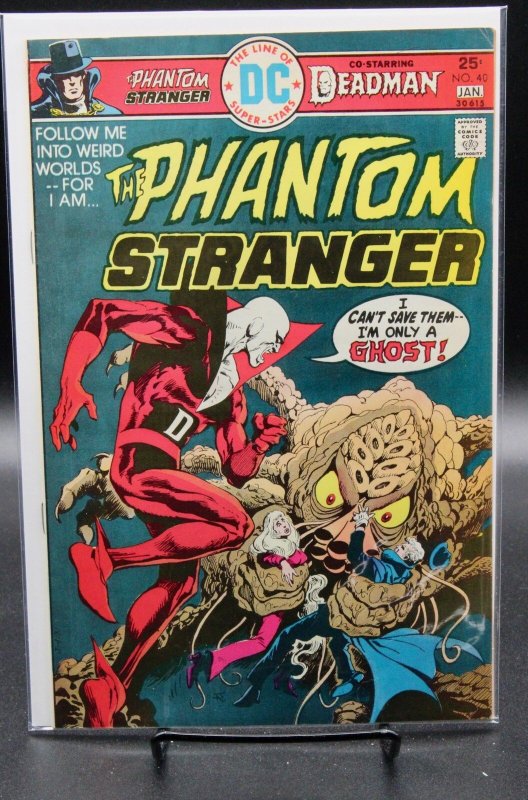 The Phantom Stranger #40 (DC Comics, 1975), raw, ungraded comic book — front cover