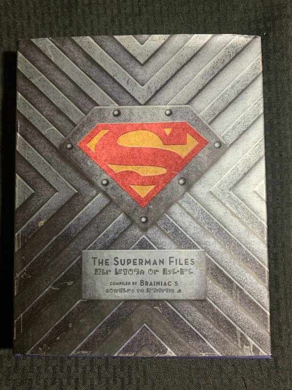 2013 THE Superman Files by Brainiac 5 HC /DJ Fn+/vg+ 1st McMeel (2013), raw comic book in FN+ condition — front cover