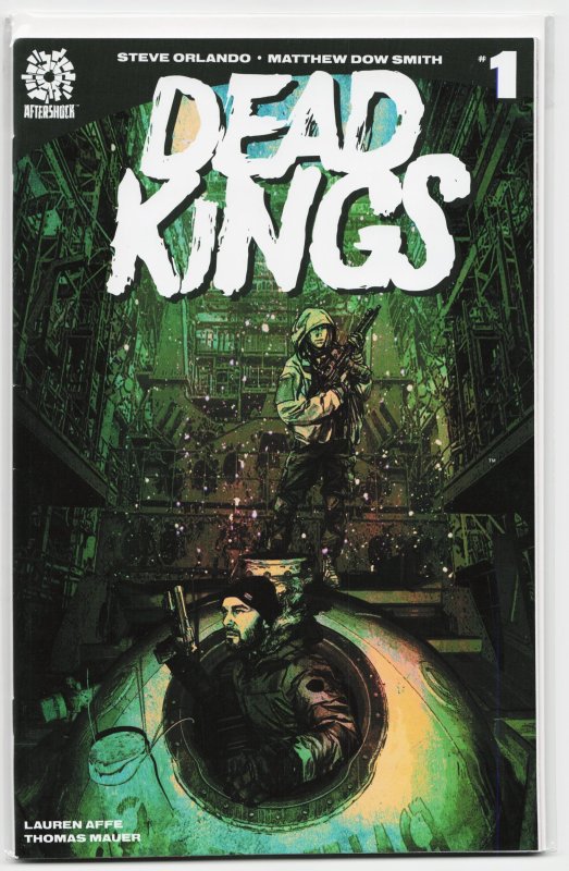 Dead Kings #1 (AfterShock Comics, 2018), raw, ungraded comic book — front cover