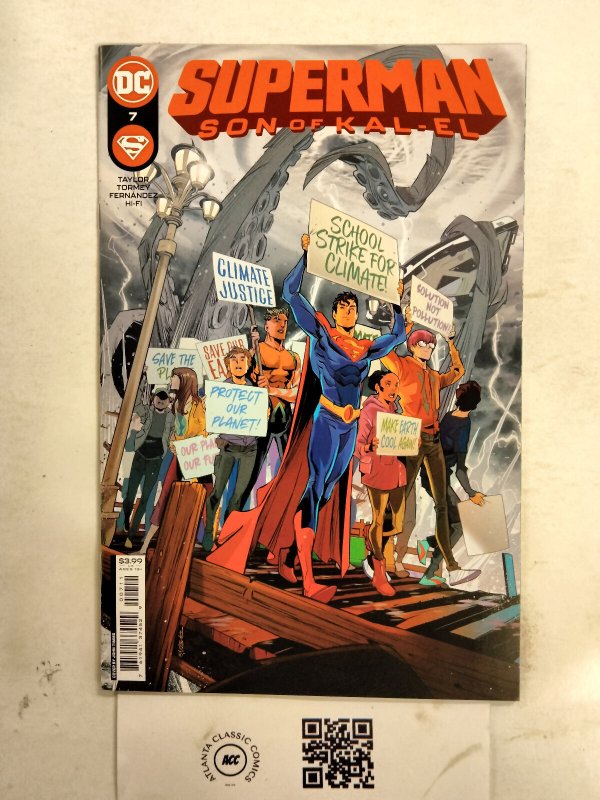 Superman Son of Kal-El #7 (DC Comics), raw comic book in NM condition — front cover