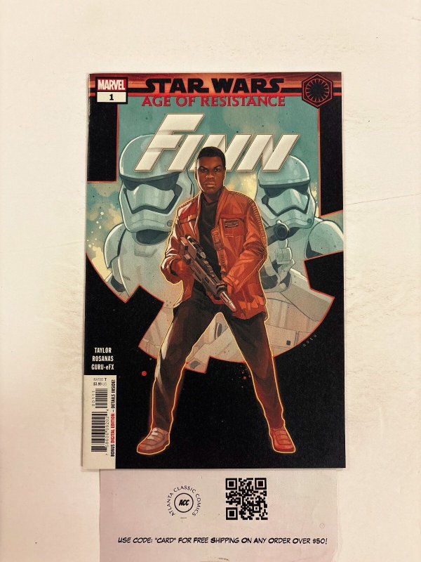 Finn #1 (Marvel Comics), raw comic book in NM condition — front cover