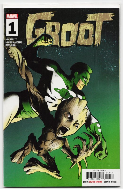 Groot #1 (2023), raw, ungraded comic book — front cover