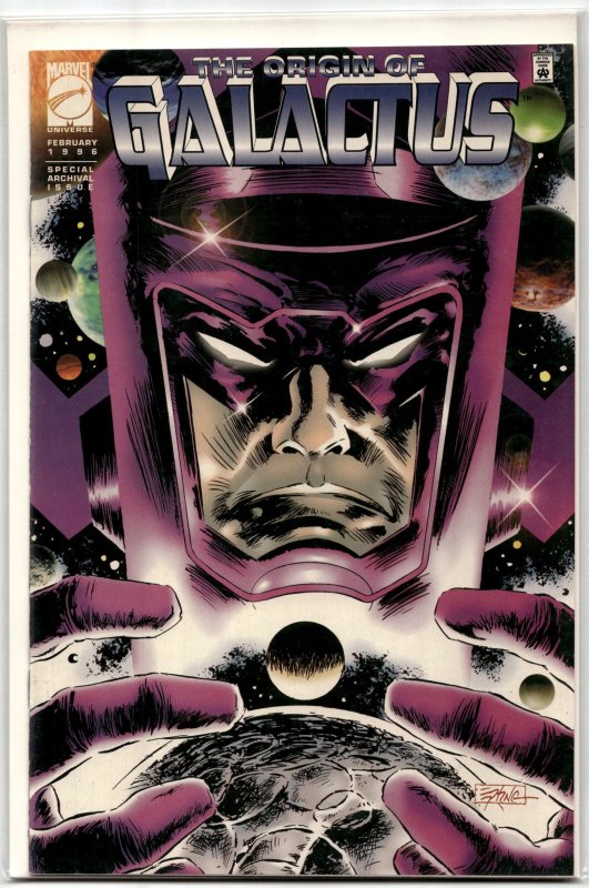 The Origin of Galactus (1996) Galactus (Marvel Comics, 1996), raw, ungraded comic book — front cover