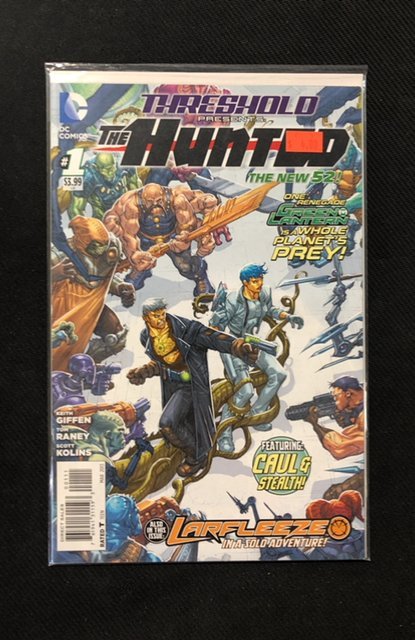 Threshold #1 (2013), raw, ungraded comic book — front cover