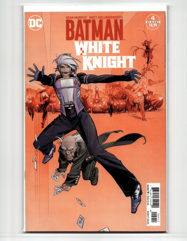 Batman: White Knight #4 (DC Comics, 2018), raw, ungraded comic book — front cover