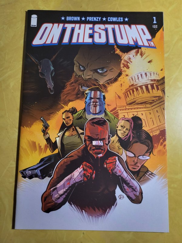 On the Stump #1 (2020), raw, ungraded comic book — front cover