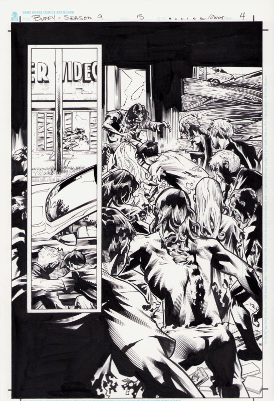 Buffy the Vampire Slayer Season 9 #15, raw, ungraded comic book — front cover