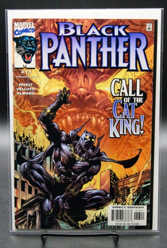 Black Panther #13 (Marvel Comics, 1999), raw, ungraded comic book — front cover
