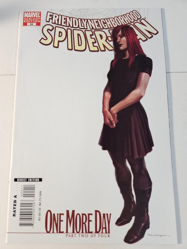 Friendly Neighborhood Spider-Man #24 (Marvel Comics, 2007), raw comic book in VF condition — front cover