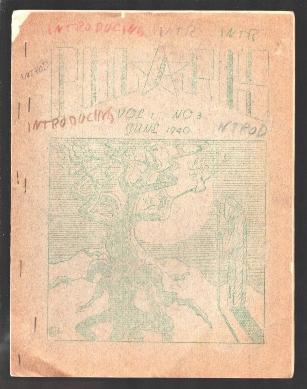 Polaris #3 (1940), raw, ungraded comic book — front cover