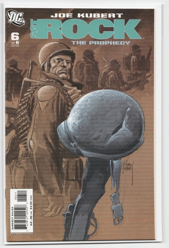 Sgt. Rock: The Prophecy #6 (2006), raw, ungraded comic book — front cover