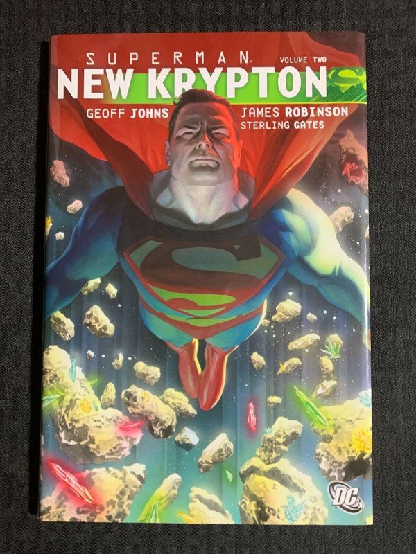 2009 Superman New Krypton Volume 2 Hc/dj Vf+/fvf 1st DC Comics (DC Comics, 2009), raw comic book in VF+ condition — front cover