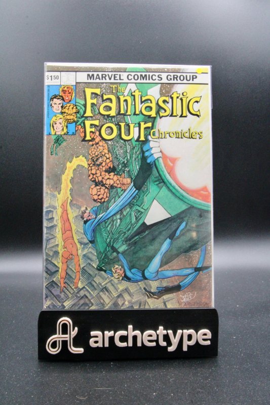 The Fantastic Four Chronicles #2 (1982), raw comic book in VF+ 8.5 condition — front cover