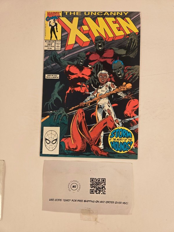 Uncanny X-Men #265 (Marvel Comics), raw comic book in NM condition — front cover