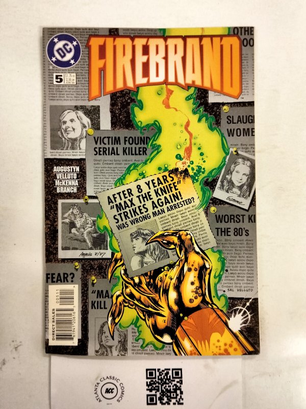 Firebrand #5 (DC Comics), raw comic book in NM condition — front cover