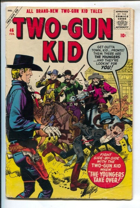 Two-Gun Kid #46 (Marvel Comics, 1959), raw, ungraded comic book — front cover
