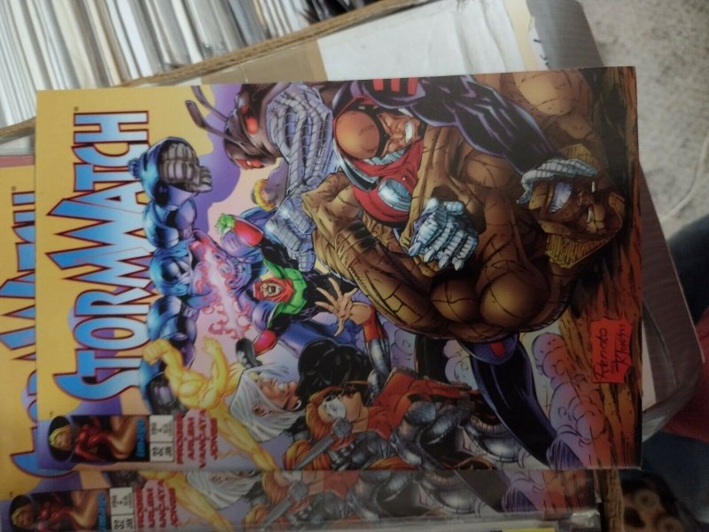Stormwatch #32 (Image Comics, 1996), raw, ungraded comic book — front cover