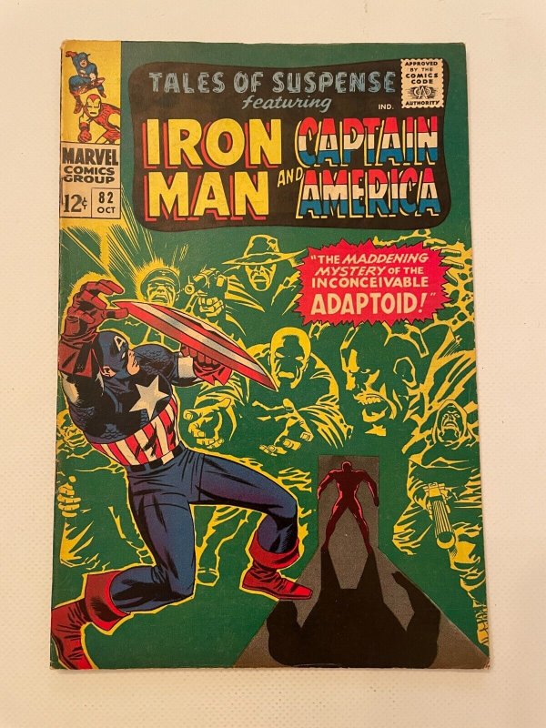 Tales of Suspense #82 (Marvel Comics, 1966), raw comic book in VF/NM condition — front cover
