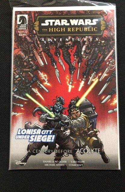 Star Wars: The High Republic Adventures (Phase III) #12 (2024), raw, ungraded comic book — front cover