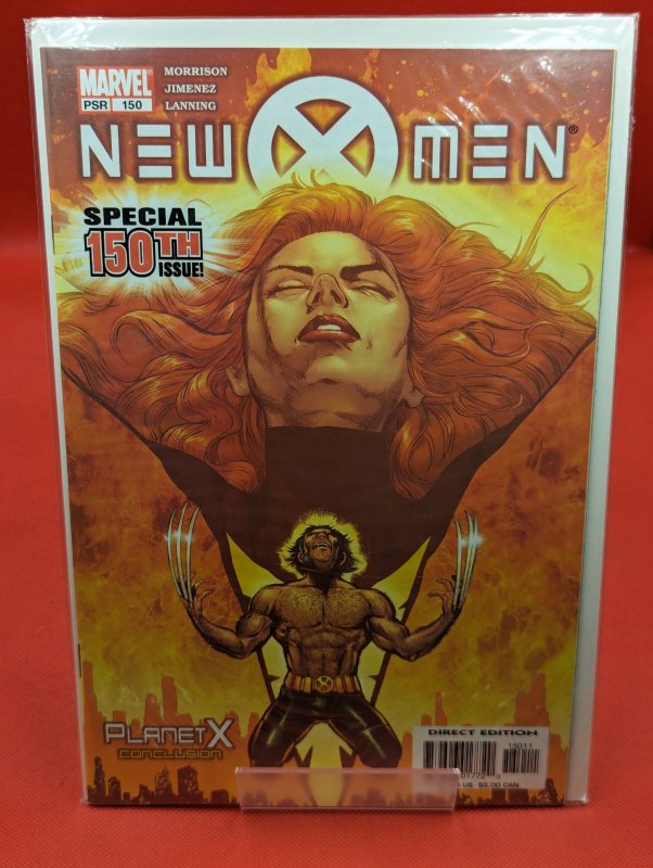 New X-Men #150 (Marvel Comics, 2004), raw, ungraded comic book — front cover