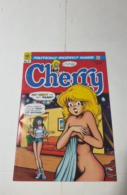 Cherry Poptart #7 (Last Gasp, 1988), raw comic book in NM condition — front cover